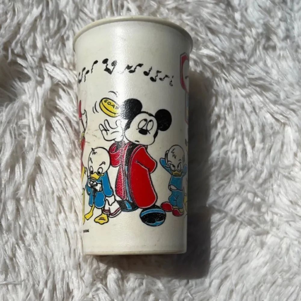 Vintage Walt Disney Eagle Small Plastic Cup